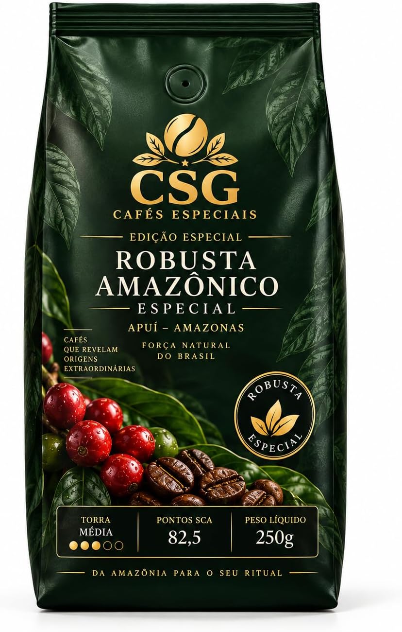 Café Robusta Amazônico Especial em Grãos